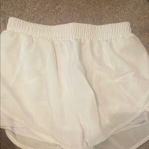 Women's White Shorts